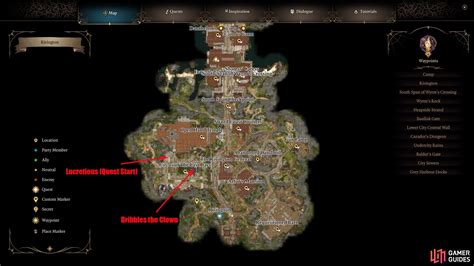 Where to Find Dribbles the Clown Locations in Baldur's Gate 3 (BG3).